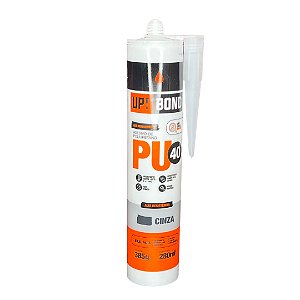 Adesivo de Poliuretano PU40 Cinza 385G Original Up Bond +NF