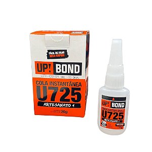 Adesivo Instantâneo U725 Bico A 20G Up Bond Original Cola