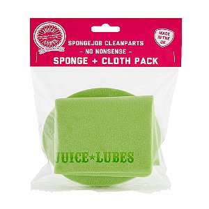 Juice Lubes - Esponja de Limpeza - Sponge + Cloth Pack
