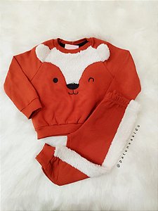 Conjunto Moletom Raposa Masculino