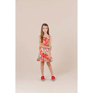 Vestido Infantil Estampado
