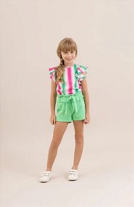 Short Infantil Feminino Babadinho