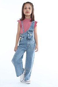 Jardineira Jeans Kelly
