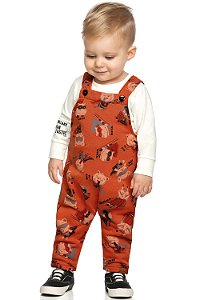 Macacão Salopete Infantil Masculino