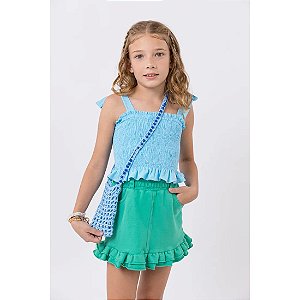 Cropped Infantil Elastec
