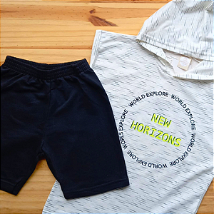 Conjunto Infantil Masculino New Horinzos