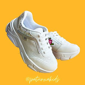Tênis Pink Cats Infantil Branco