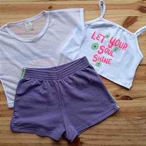 Conjunto Infantil Shine (3 peças)