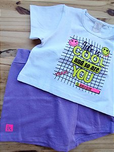 Conjunto jInfantil/Juvenil Feminino Cool