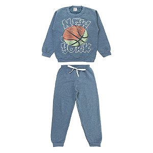 Conjunto Moletom Juvenil Masculino Visual Radical