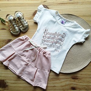 Conjunto Infantil Menina Sunshine