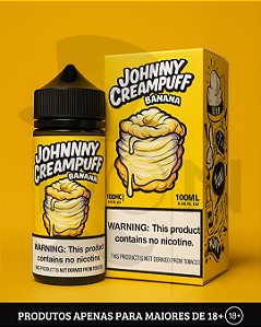 Juice Johny Creampuff - Banana - 0mg - 100ml
