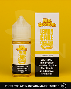 Salt Mr.Freeze - Lemon Cake Custard - 35mg - 30ml