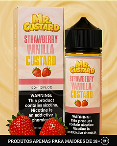 Juice Mr.Freeze - Strawberry Vanilla Custard - 0mg - 100ml
