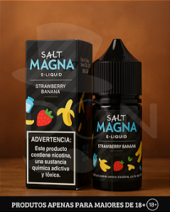Salt Magna Ice - Strawberry Banana - 50mg - 30ml