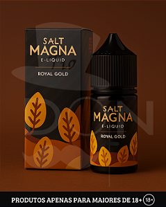 Salt Magna Tobacco - Royal Gold - 35mg - 30ml