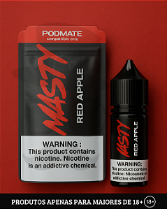 Salt Nasty PodMate - Red Apple - 50mg - 30ml