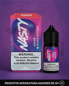 Salt Nasty PodMate - Grape Mixed Berries - 50mg - 30ml