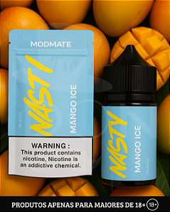 Juice Nasty Mod Mate - Mango Ice - 0mg - 60ml