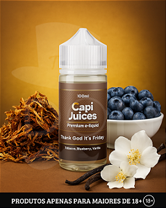 Juice Capi Juices - Thank God It's Friday - 3mg - 30ml