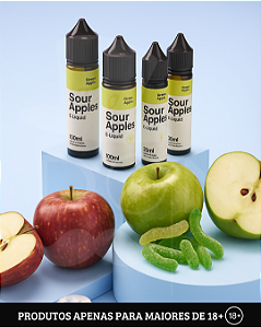 Salt Dream Collab - Sour Apples Ice - 20mg - 30ml