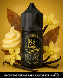 Salt BLVK Gold - Vanilla Custard - 35mg - 30ml