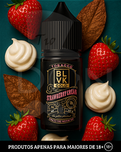 Salt BLVK Gold - Strawberry Cream - 35mg - 30ml