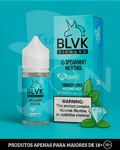 Salt BLVK Diamond - Spearmint Menthol - 35mg - 30ml