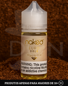 Juice Naked - Euro Gold - 6mg - 60ml