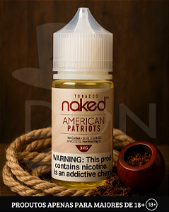 Juice Naked - American Patriots - 0mg - 60ml