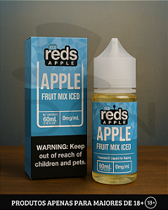 Juice 7Daze - Reds Apple Fruit Mix Iced - 6mg - 100ml