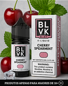 Salt BLVK Mint - Cherry Spearmint - 35mg - 30ml