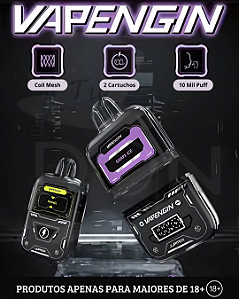 Vapengin MaxBar Jupiter 10K| Refil 5% (50mg) (SEM BATERIA)
