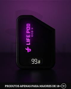 Life Pod ECO II | BATERIA 550mah (Sem refil)