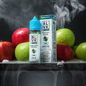 Juice BLVK Original - Double Apple Menthol - 3mg - 60ml