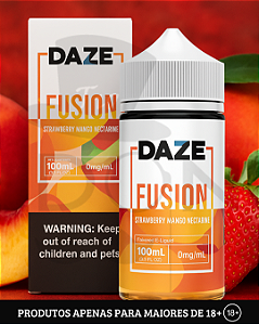 Juice 7Daze Reds Fusion - Strawberry Mango Nectarine -  3mg - 100ml