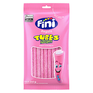 Tubes Tutti Frutti Azedinho 240g - Fini