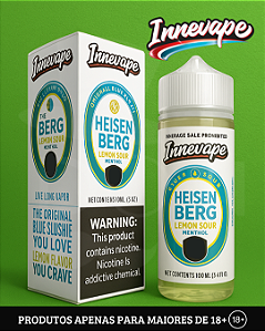 Juice InneVape Heisenberg - Lemon Sour Menthol - 3mg - 100ml