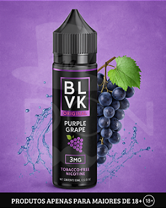 Juice BLVK Original - Purple Grape - 3mg - 60ml