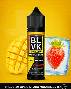 Juice BLVK Yellow Mango - Strawberry Ice - 6mg - 60ml