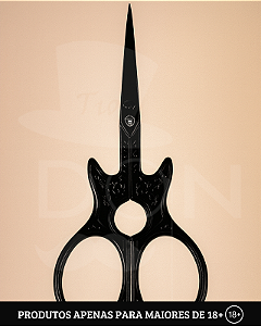 Tesoura Guitar Black Matte - Abduzido