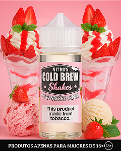 Juice Cold Brew - Strawberry Cream - 3mg - 100ml
