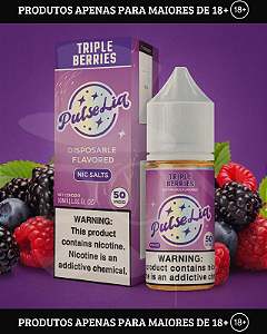 Salt Geekbar Pulseliq - Triple Berries - 30mg - 30ml