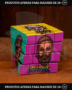 Triturador de Metal Cubo Magico 4 Partes - Lion Circus