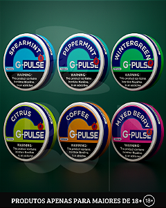 Pouch Nicotine G-Pulse - 15mg