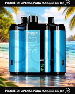 Descartavel Dinner Lady Dual 50k - 5% (50mg)