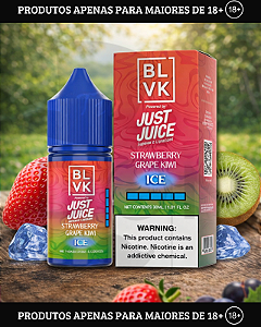 Salt BLVK Just Juice - Strawberry Grape Kiwi - 50mg - 30ml