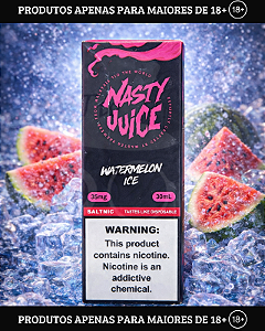 Salt Nasty WW - Smooth Watermelon Ice - 35mg - 30ml