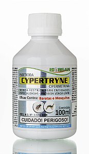 Cypertryne 100ml - Baratas, Mosquistos, etc. SEM CHEIRO (Rende 10L)
