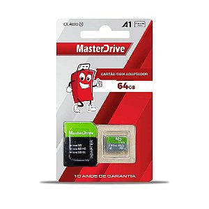 Cartão de Memória 64GB MicroSD